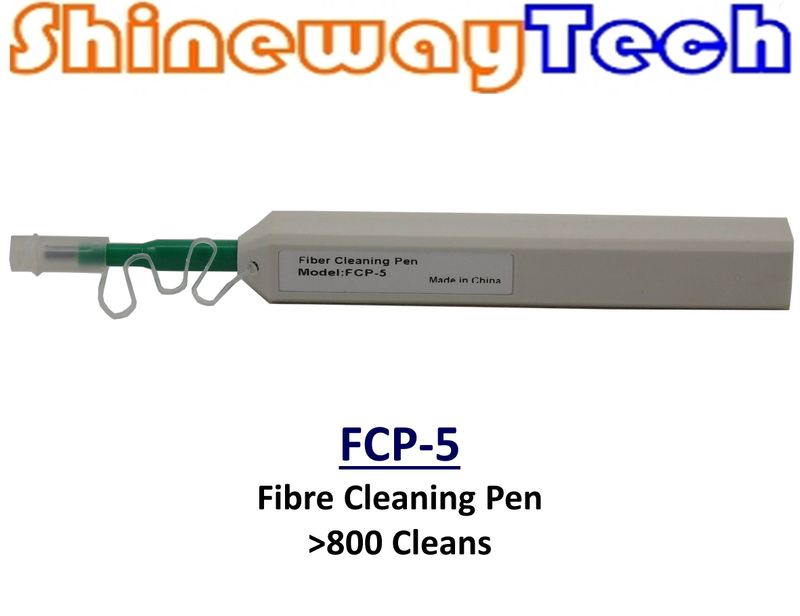 Fibre Cleaning Pen, >800 Cleans, for 1.25mm LC optical connectors