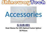 Heat Sleeve, for fibre splicing, 60mm, 50 piece pack