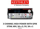 Keithley 2230G-60-3 high power benchtop power supply, 2x60v 3A, 1x5v 3A, low noise, prog. GPIB