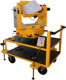 3-axis tilt table for gyroscopic testing, Independent control of 3 angles and 3 speeds