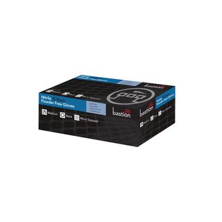 NITRILE BLACK P/F MICRO TEXTURED X-LARGE PKT/100