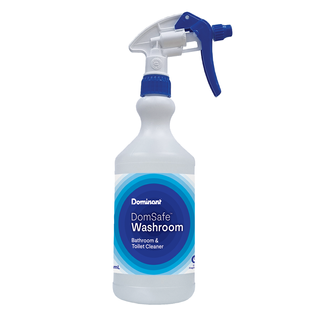 DOMSAFE WASHROOM SPRAY BOTTLE & SPRAYER 750ML