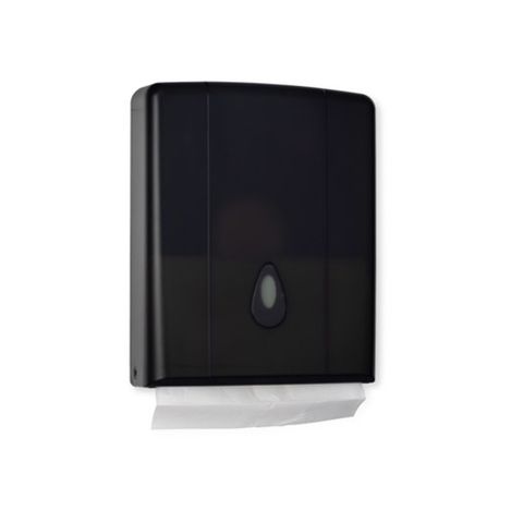 VIRTUE TOWEL DISP BLACK - ULTRASLIM & COMPACT (00500,001500)