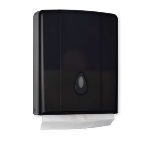 VIRTUE TOWEL DISP BLACK - ULTRASLIM & COMPACT (00500,001500)