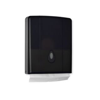 VIRTUE TOWEL DISP BLACK - ULTRASLIM & COMPACT (00500,001500)