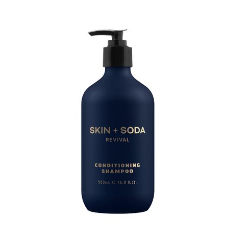 SKIN & SODA REVIVAL CONDITONING SHAMPOO 500ML PUMP