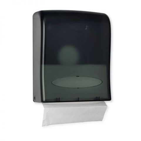 VIRTUE TOWEL DISP BLACK - INTERFOLD (002500)