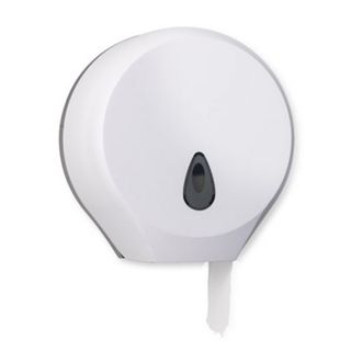 L. SINGLE JUMBO TOILET DISP: WHITE