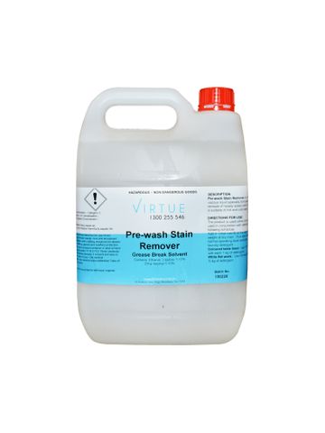 VIRTUE PREWASH STAIN REMOVER 5LTR