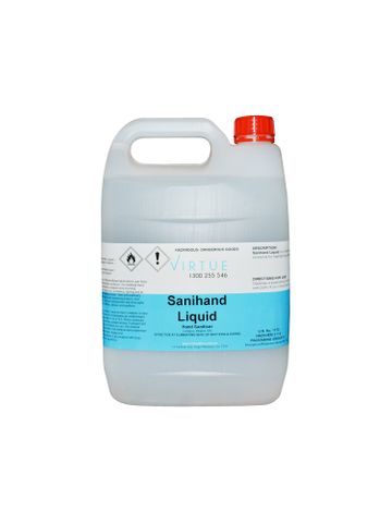 VIRTUE SANIHAND *LIQUID* 5L SANITISER