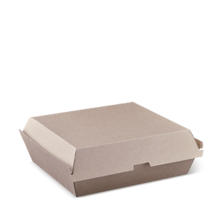 PAPERBOARD BROWN DINNER BOX X 150