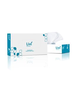 LIVI ESSENTIALS 2PLY FACIAL TISSUE 100SH