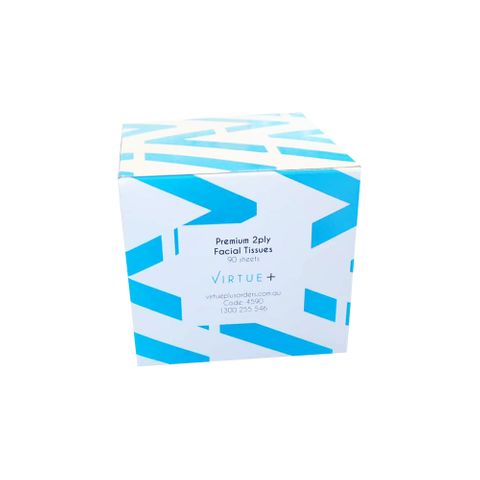 LIVI 2PLY FACIAL TISSUE CUBE 90SH