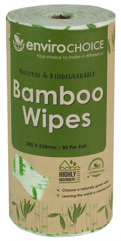 ENVIROCHOICE BAMBOO ROLL WIPES