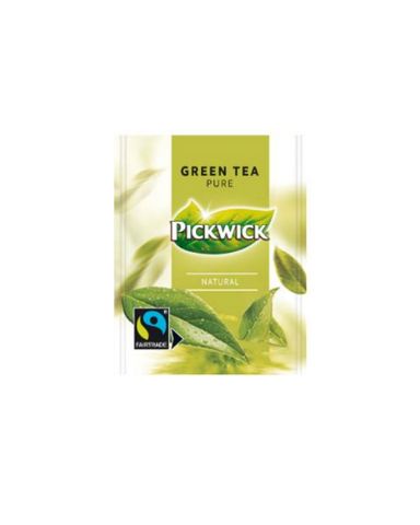 P/WICK FAIR TRADE PURE GREEN TEA X75