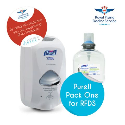 PURELL TFX DISPENSER & REFILL PACKAGE