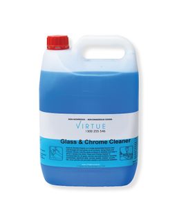 VIRTUE GLASS & CHROME CLEANER 5LTRS