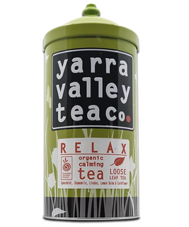 YARRA VALLEY *TIN LOOSELEAF RELAX 350G