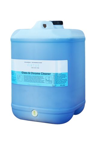 VIRTUE GLASS & CHROME CLEANER 25LTRS