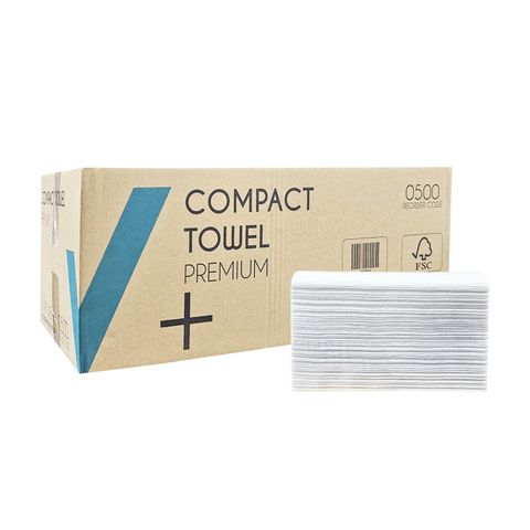 VIRTUE PREMIUM COMPACT TOWEL CTN/2400SH