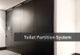 Toilet Partition System