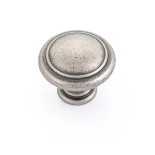 WINDSOR KNOB 30MM PEWTER (CASTELLA)