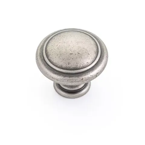 WINDSOR KNOB 30MM PEWTER (CASTELLA)