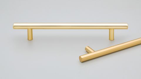 CORNET HANDLE POLISHED BRASS MATT