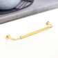 BUGLE HANDLE POLISHED BRASS GLOSS