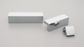 BRASS HOOK KNOB POLISHED CHROME