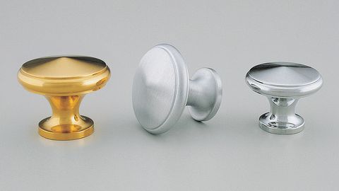 DIMPLE BRASS KNOB POLISHED CHROME