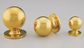 BULB BRASS KNOB POLISHED BRASS