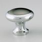 TWO TONE KNOB POLISHED BRASS