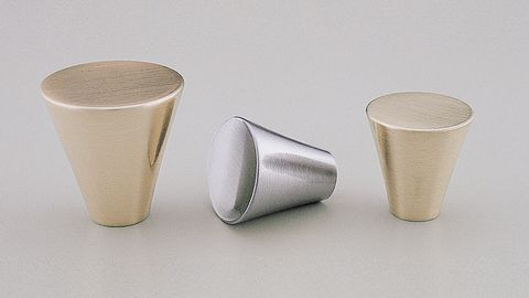 CONE KNOB BRUSHED NICKEL