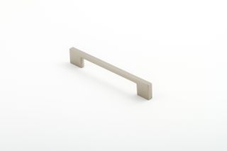 CLEAT HANDLE 128MM BRUSHED NICKEL (CASTELLA)