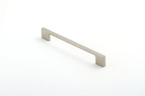 CLEAT HANDLE 160MM BRUSHED NICKEL (CASTELLA)