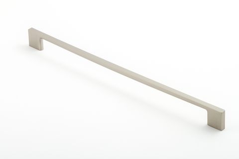 CLEAT HANDLE 320MM BRUSHED NICKEL (CASTELLA)