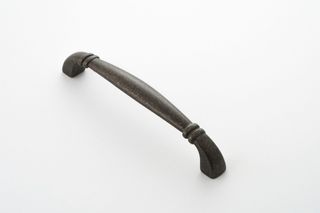 CENTURY HANDLE 128MM ANTIQUE BLACK (CASTELLA)