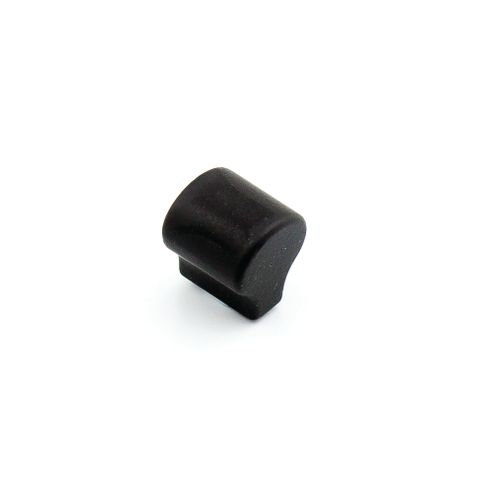 TERRACE KNOB 19MM MATT BLACK (CASTELLA)