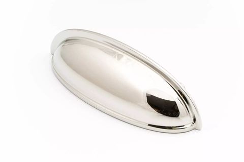 DECADE PULL 76MM CUP POLISHED NICKEL 118MM (CASTELLA)