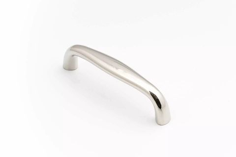 DECADE HANDLE 76MM PULL POLISHED NICKEL (CASTELLA)