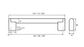 DEHANN BAR HANDLE BRUSHED NICKEL