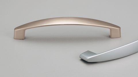 MALIBU HANDLE 128MM STAINLESS EFFECT