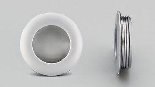 SLIDING DOOR RND FINGER PULL POLISHED CHROME