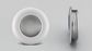 SLIDING DOOR RND FINGER PULL SATIN CHROME