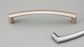 ARCHED D HANDLE 128MM SATIN CHROME