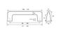 CASE HANDLE BRUSHED NICKEL