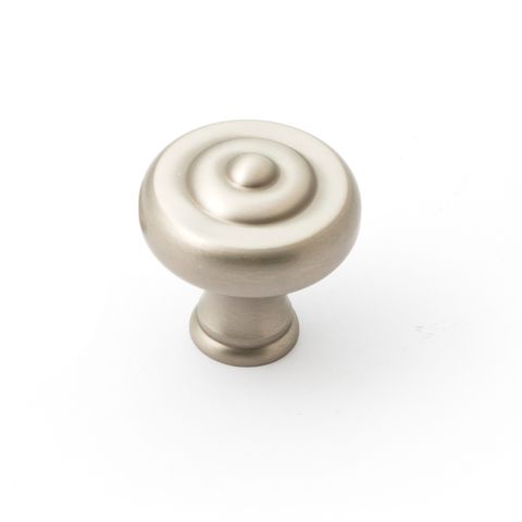 DECADE KNOB 38MM DULL BRUSHED NICKEL (CASTELLA)