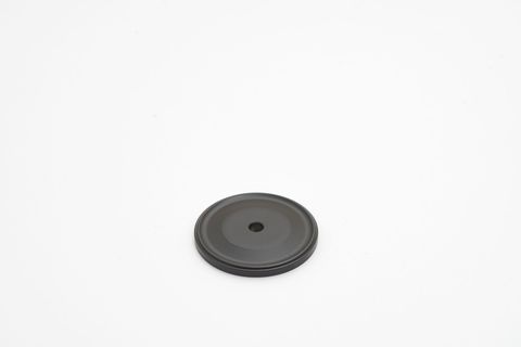 DECADE BACKPLATE 38MM MATT BLACK (CASTELLA)