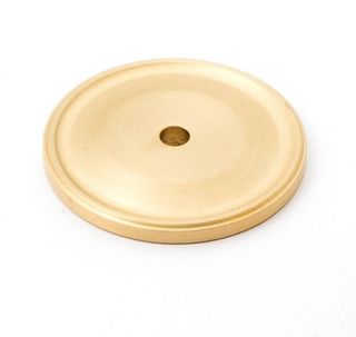 DECADE BACKPLATE 38MM SATIN BRASS (CASTELLA)